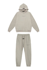 FOG Essentials Silicone Logo Hoodie & Sweatpants, Stone