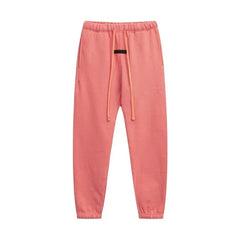 Fear of God Essentials Double Line Hoodie & Sweatpants Set Coral