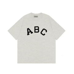 Fear of God Essentials ABC Flocked Tee – Shallow Oats