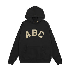 Fear of God Essentials ABC Collegiate Pullover Hoodie – Black