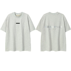 ESSENTIALS Fear of God Back Print Tee – Light Oats