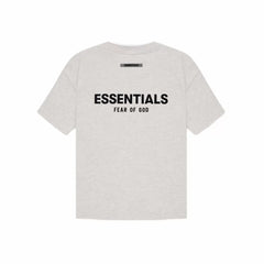 Essentials Fear of God Back-Print 3D Flocked Tee – Shallow Oats
