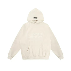 Fear of God Essentials Double Line Hoodie & Sweatpants Set Ivory
