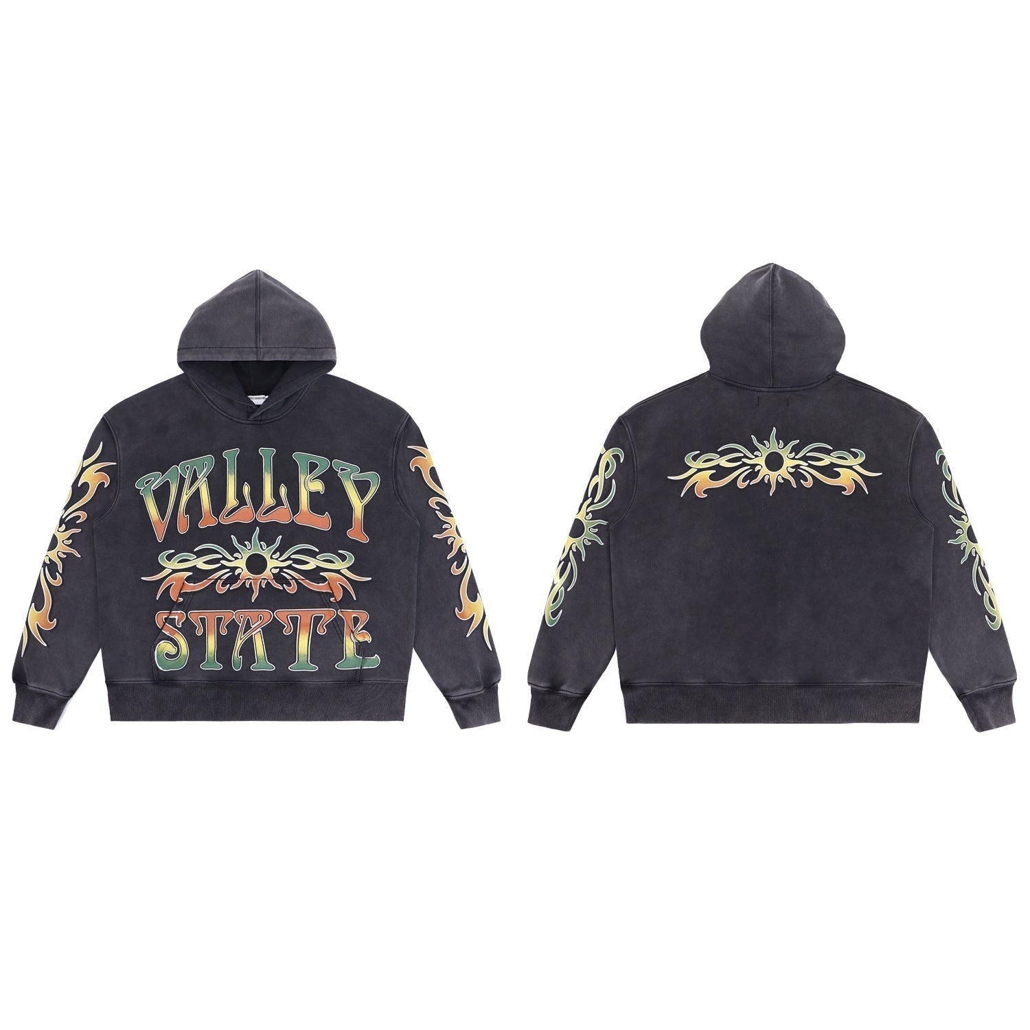 Vale Forever Black Valley State Graphic Hoodie