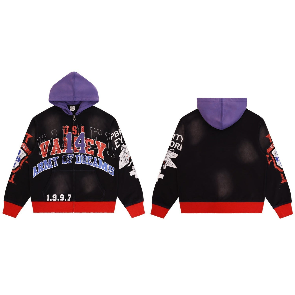 Vale Forever Racing 14 Graphic Hoodie – Retro Track Style