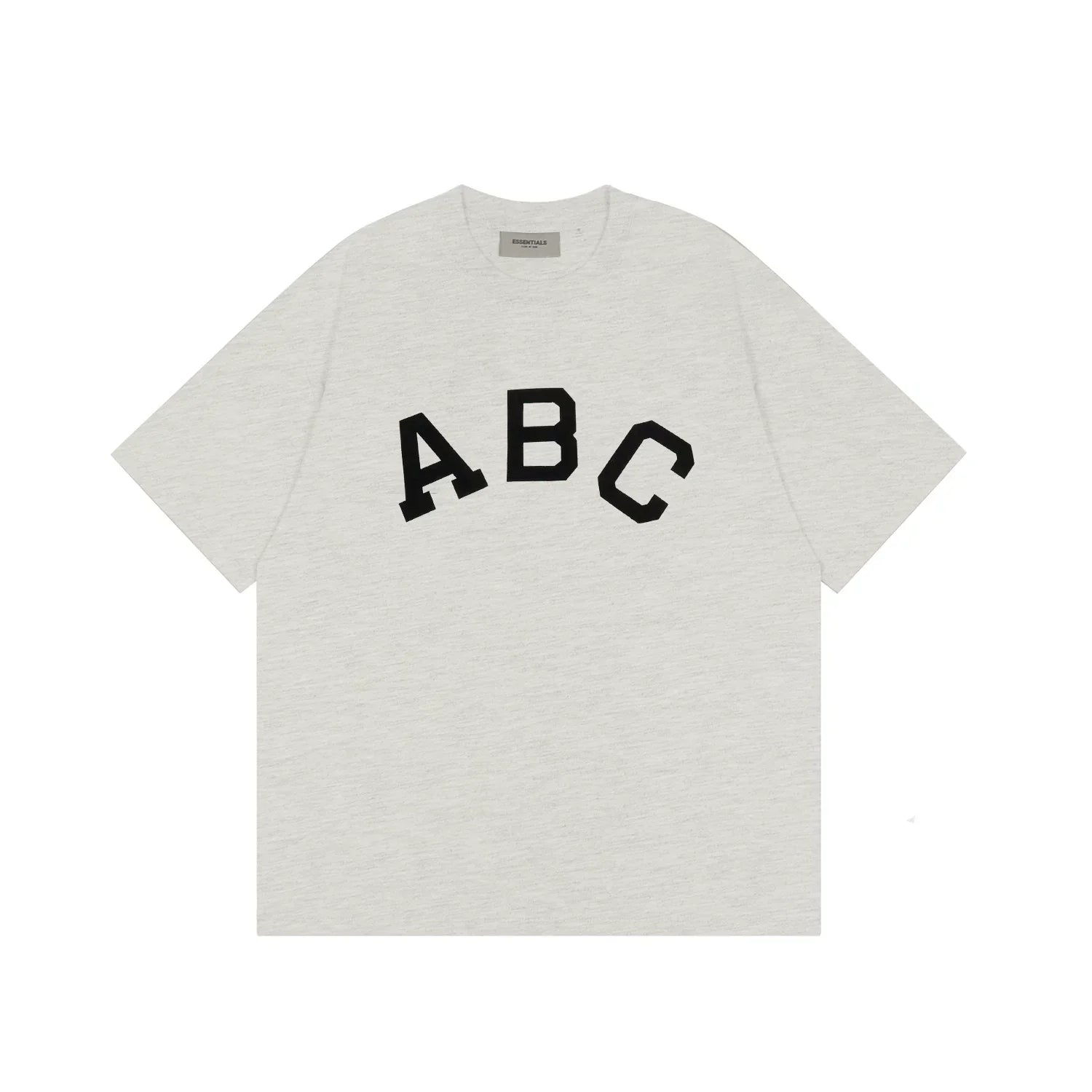 Fear of God Essentials ABC Flocked Tee – Shallow Oats