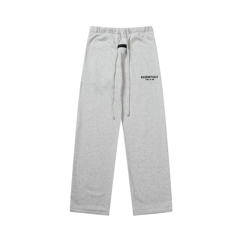 Fear of God Essentials Season 8 Wide Leg Sweatpants – Light Gray