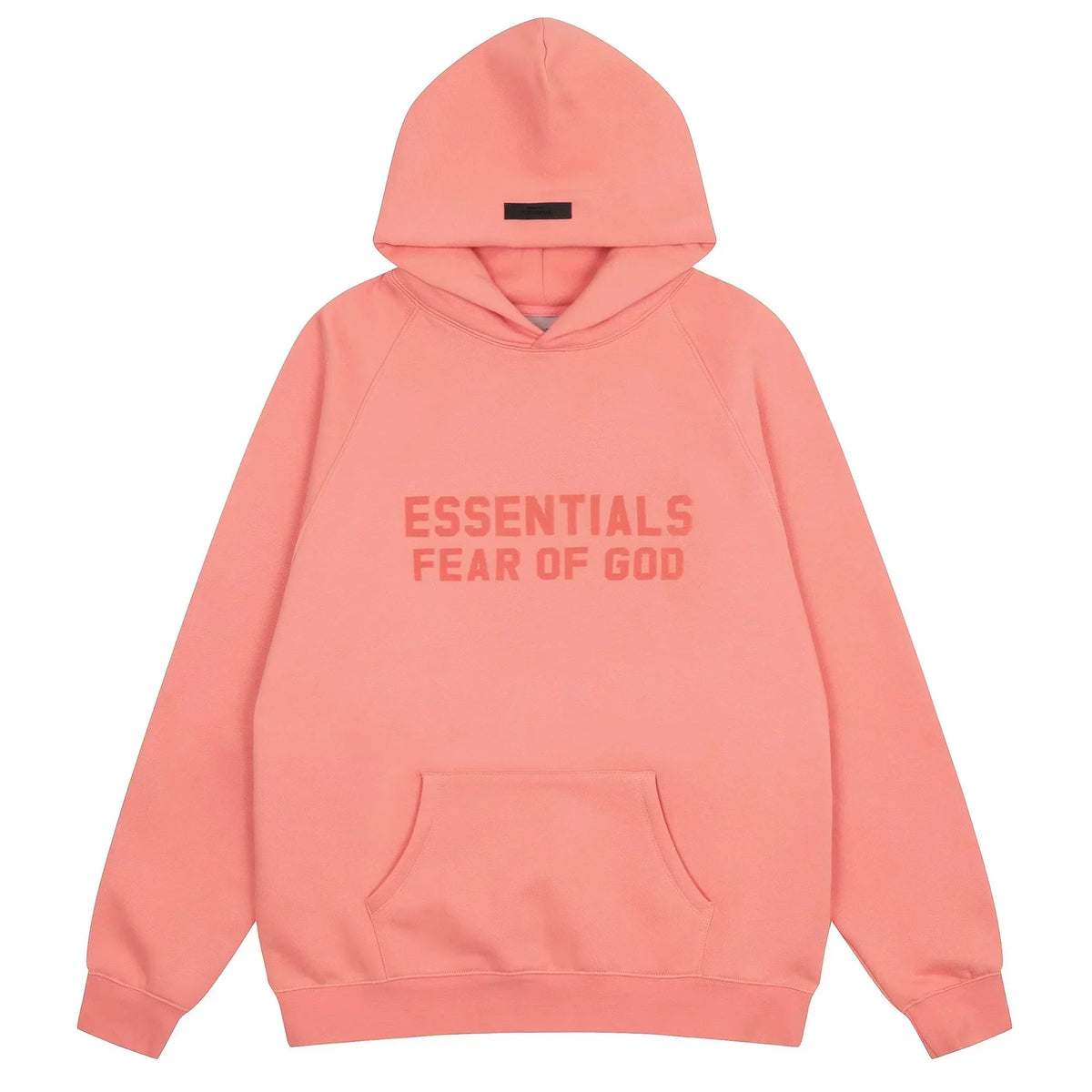 Fear of God Essentials Pullover Hoodie – Coral Pink