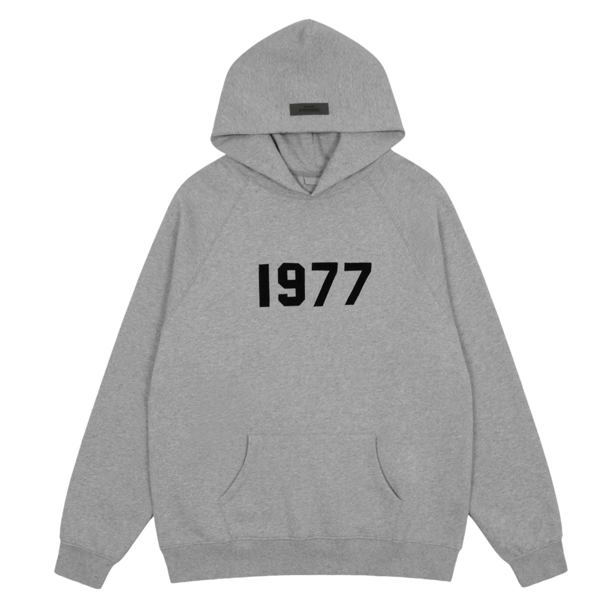 Fear of God Essentials 1977 Pullover Hoodie Grey