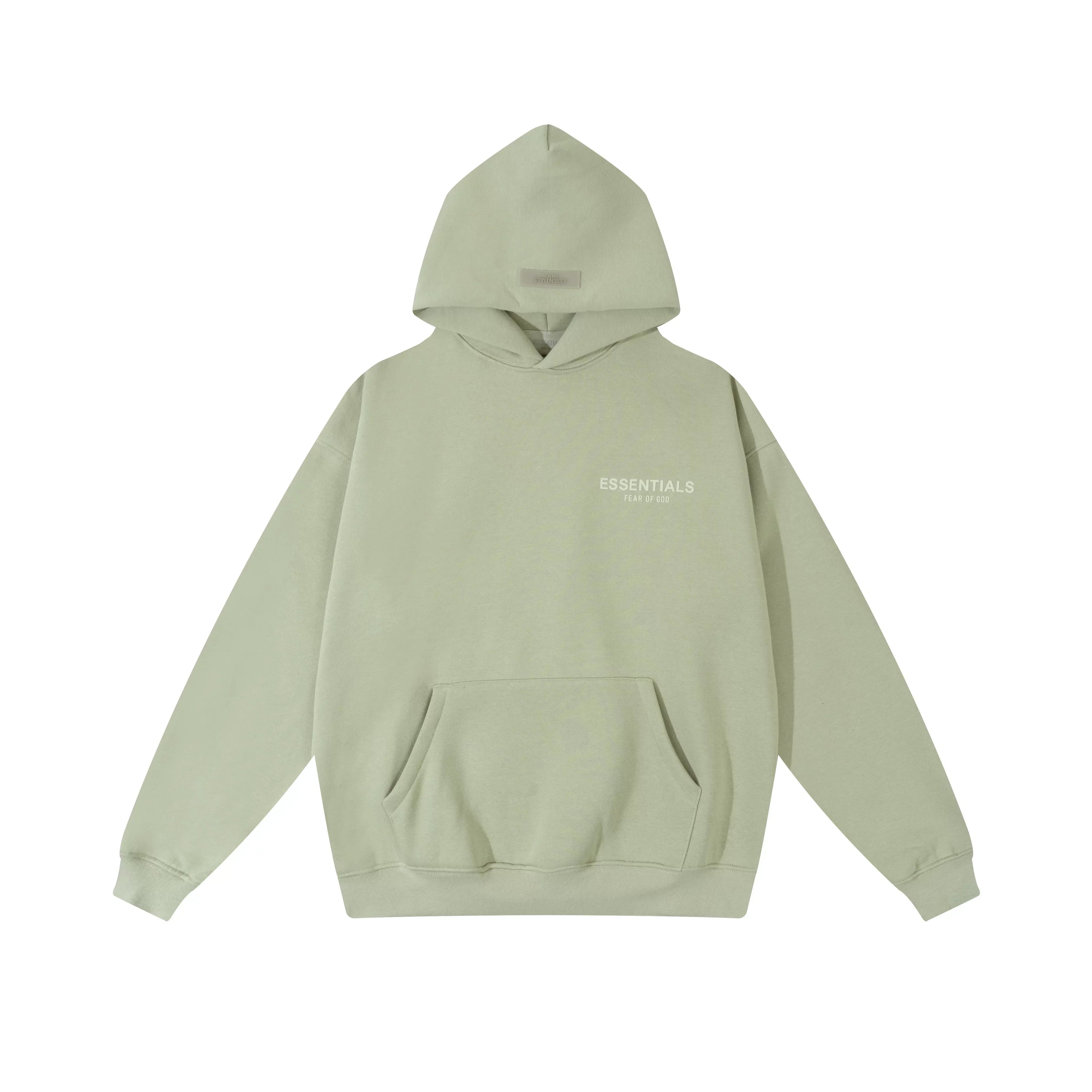 Fear of God Essentials Small Logo Hoodie & Sweatpants Set Sage
