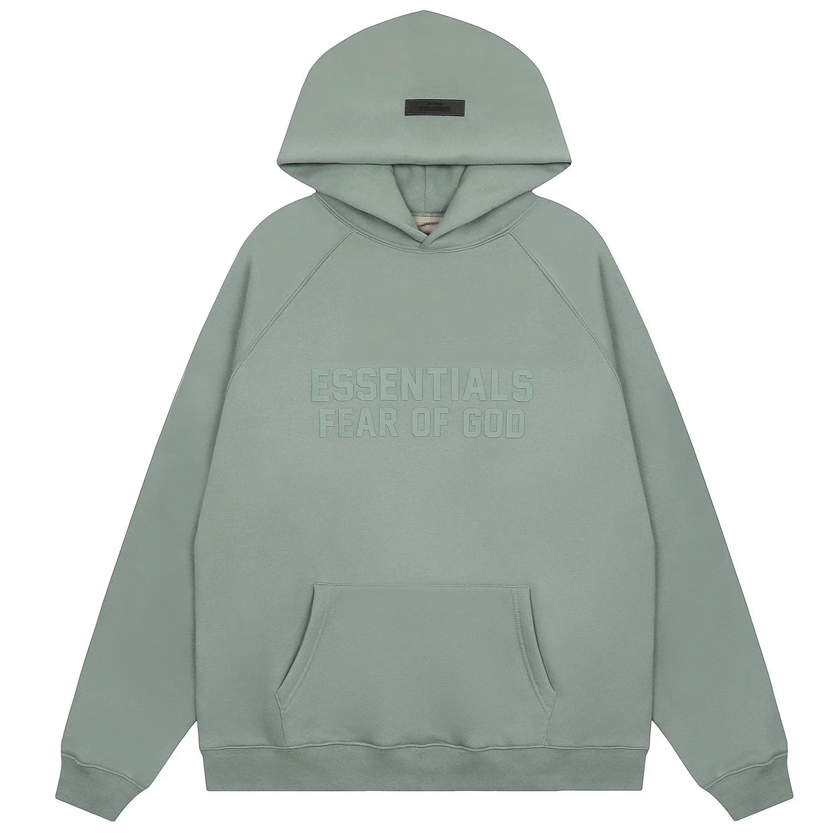 Fear of God Essentials Double Line Pullover Hoodie Haze Blue