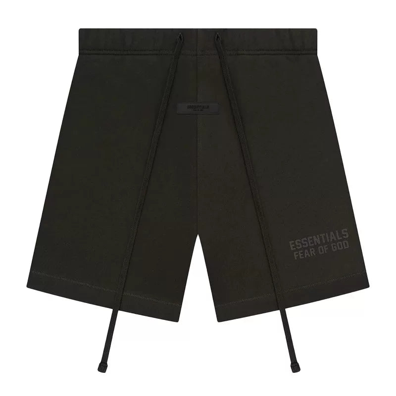 Fear of God Essentials Fleece Shorts – Off Black