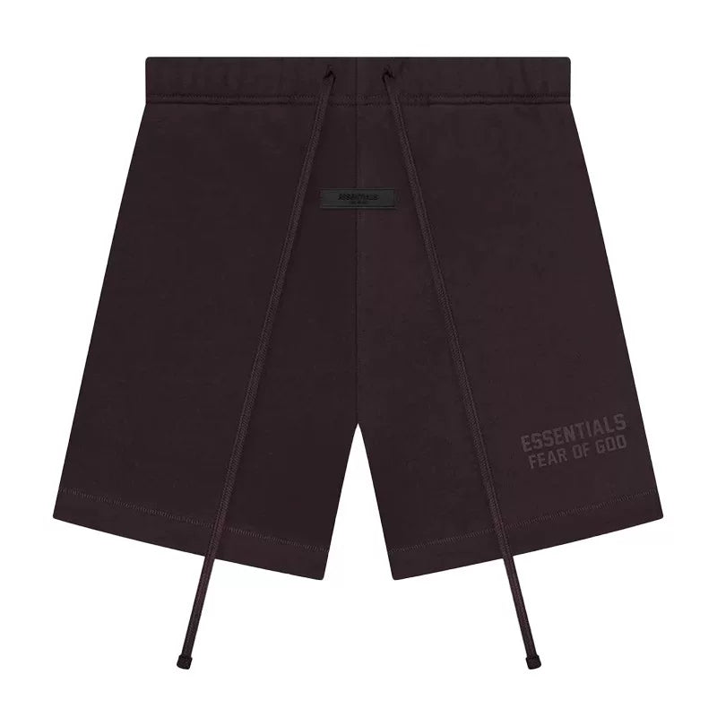 Fear of God Essentials Fleece Shorts – Plum
