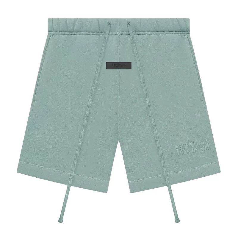 Fear of God Essentials Velvet Shorts – Haze Blue