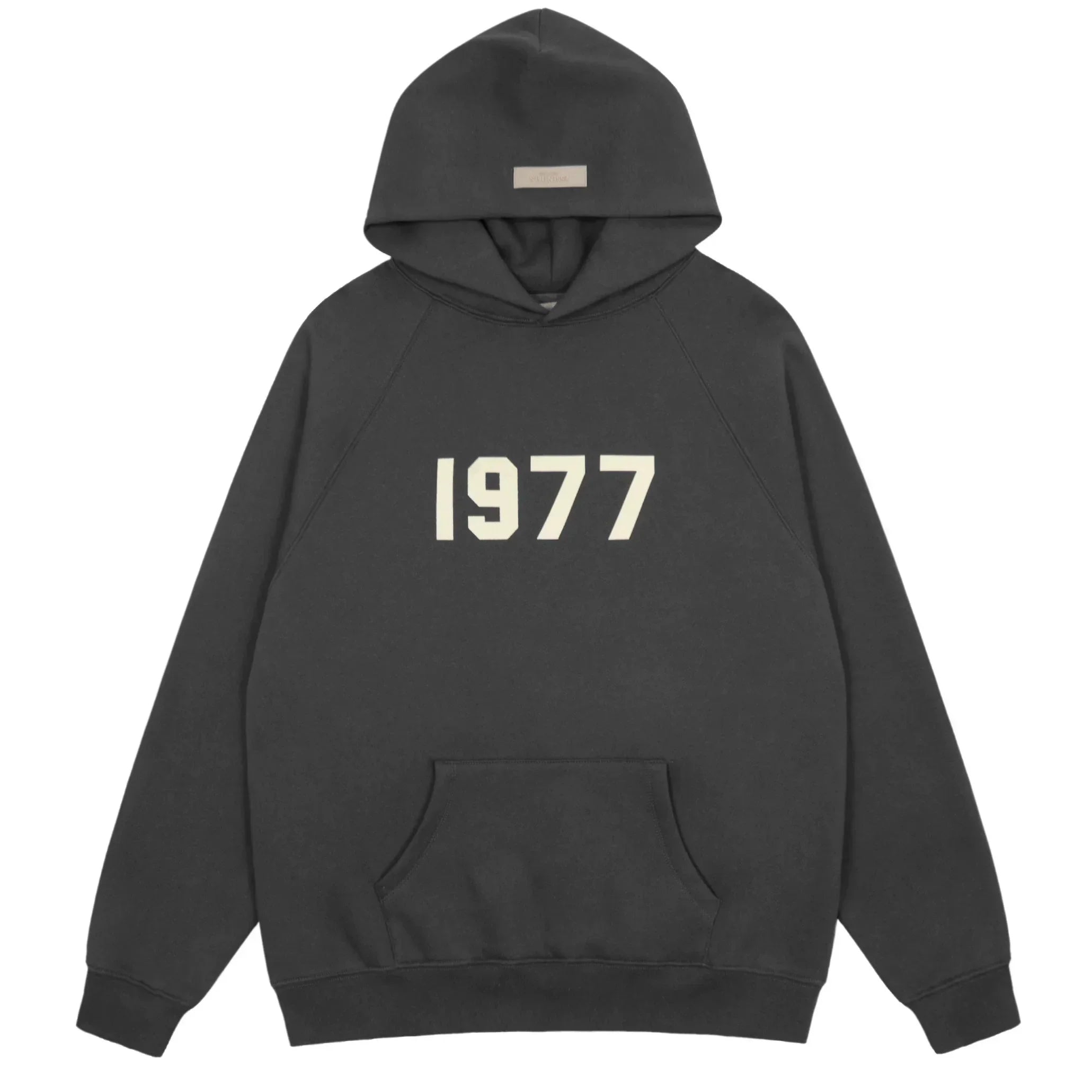 Fear of God Essentials 1977 Pullover Hoodie Iron Grey