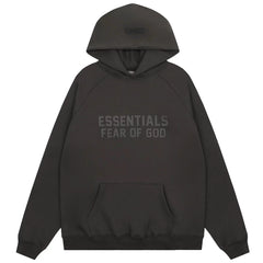 Fear of God Essentials Pullover Hoodie – Off-Black