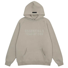 Fear of God Essentials Pullover Hoodie – Light Oat