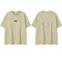 ESSENTIALS Fear of God Back Print Tee – Light Camel