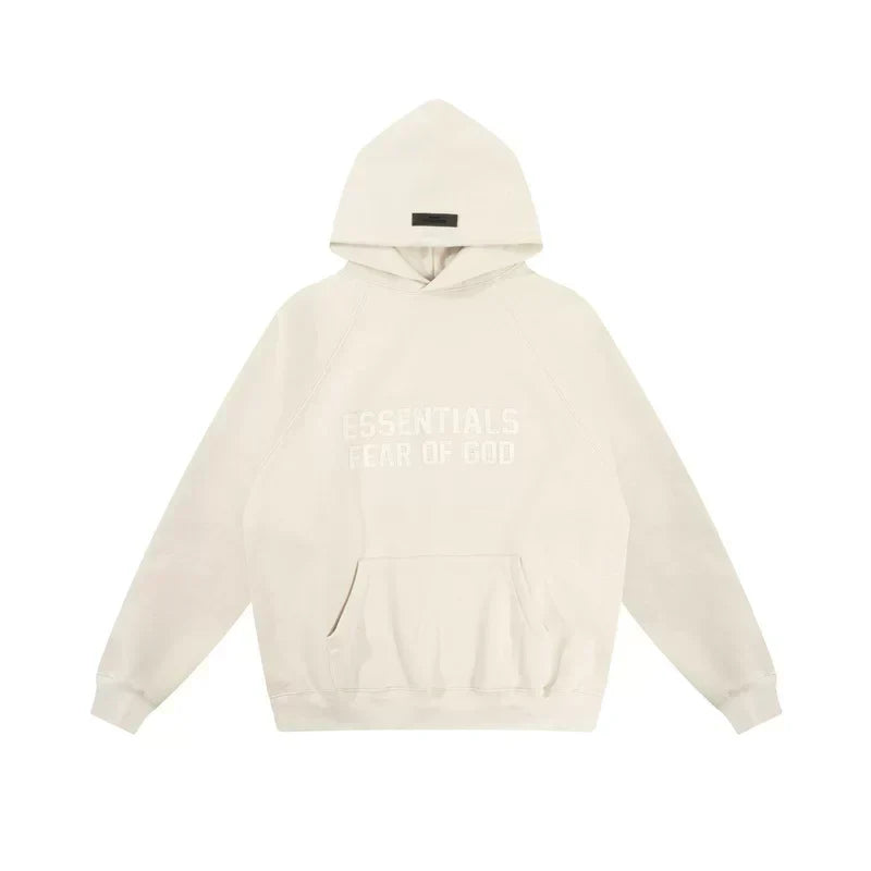 Fear of God Essentials Double Line Hoodie & Sweatpants Set Ivory