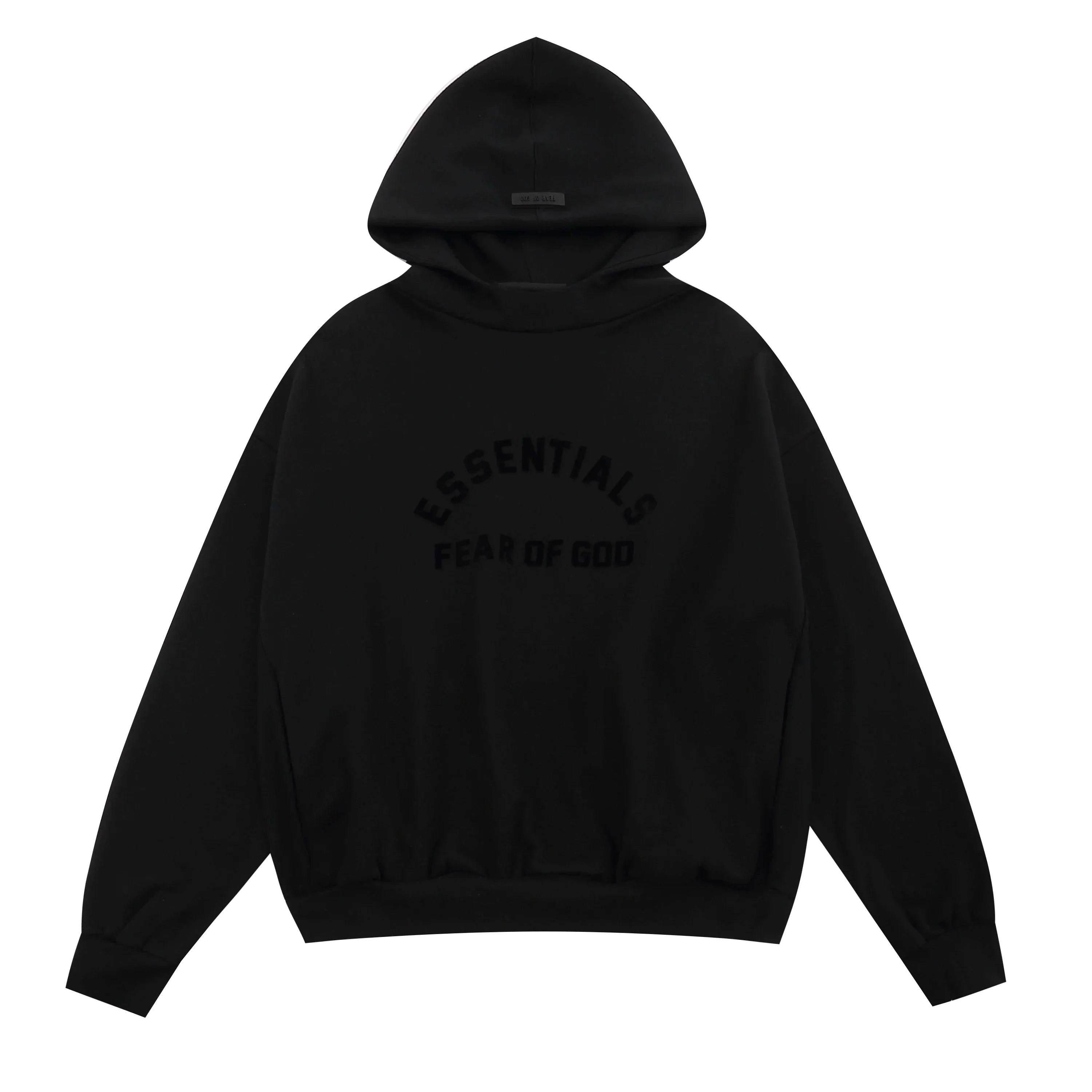 Fear of God Essentials Arch Logo Pullover Hoodie Black